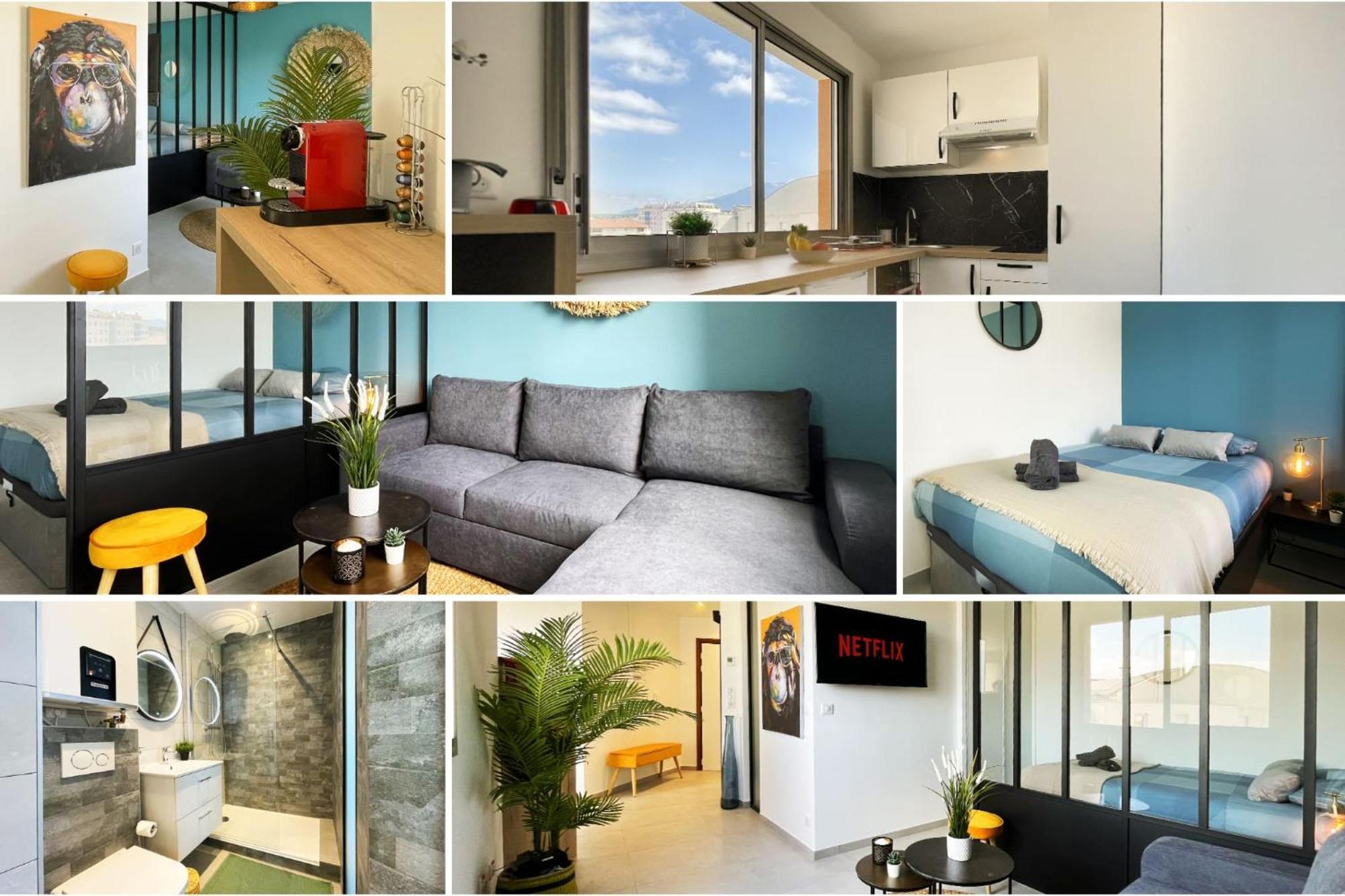 Homey Superchill - Appartement Moderne Et Tout Equipe - Netflix Et Wifi Inclus - Situe En Hyper-Centre - Proche Geneve Annemasse Εξωτερικό φωτογραφία